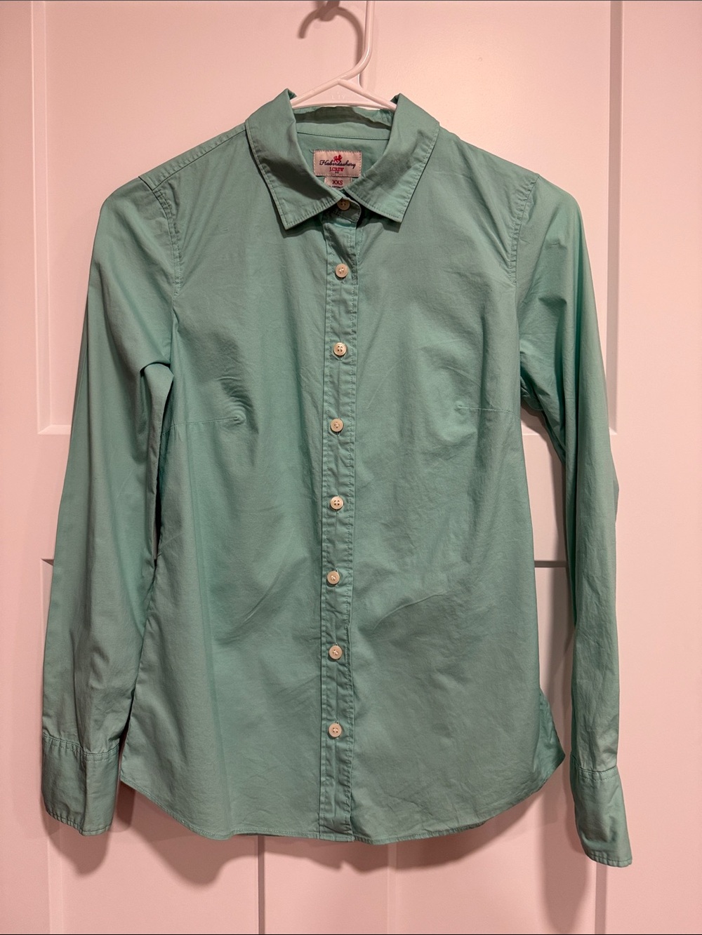 J. Crew Mint Green Button-Down Shirt Haberdashery
